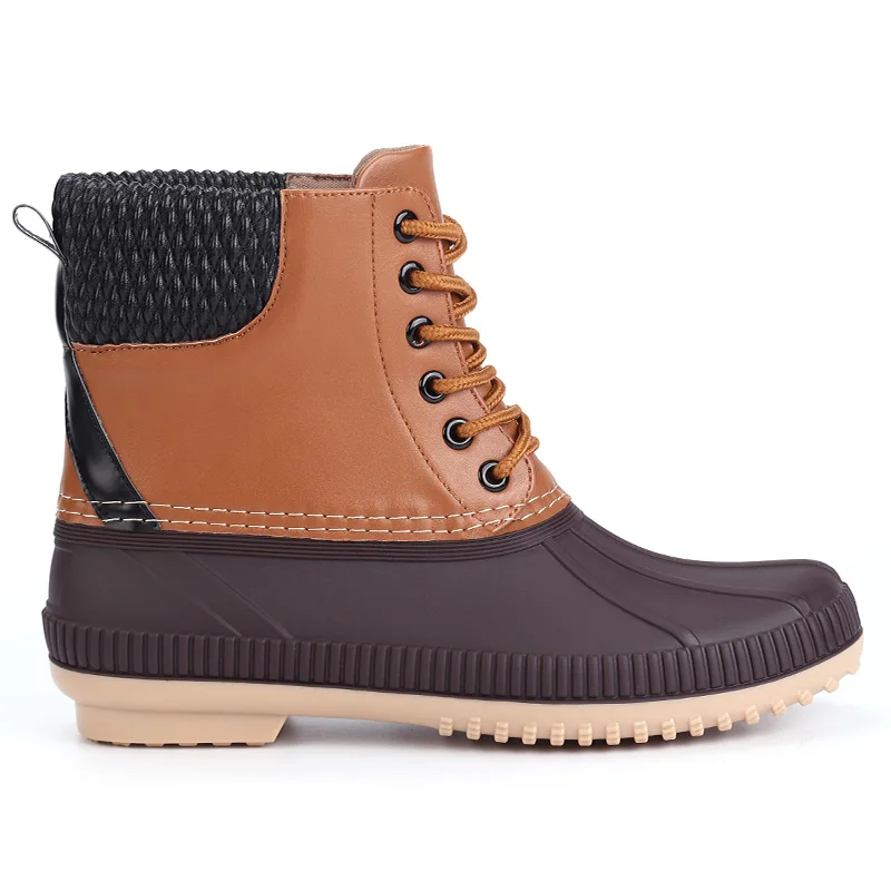 Hot sale Outdoor Lace-up Booties Ankle Women Snow Boots For Ladies