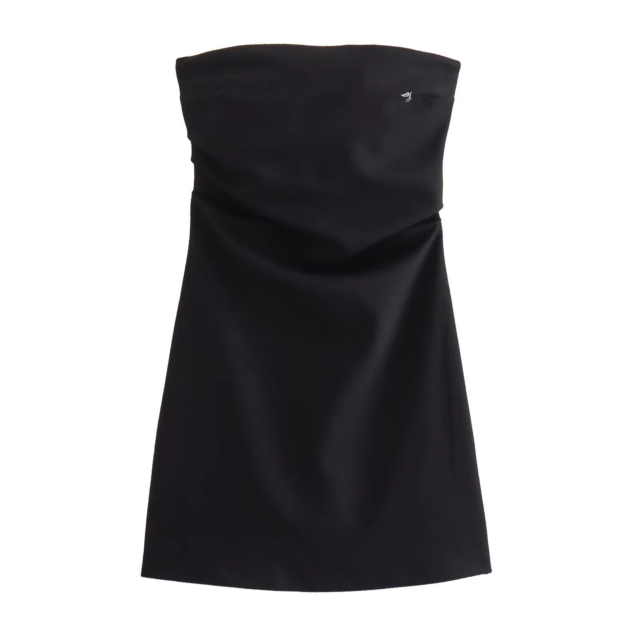 OEM Wholesale Custom Logo One-Shoulder Strapless Designer One Shoulder Mini Tight Party Dresses