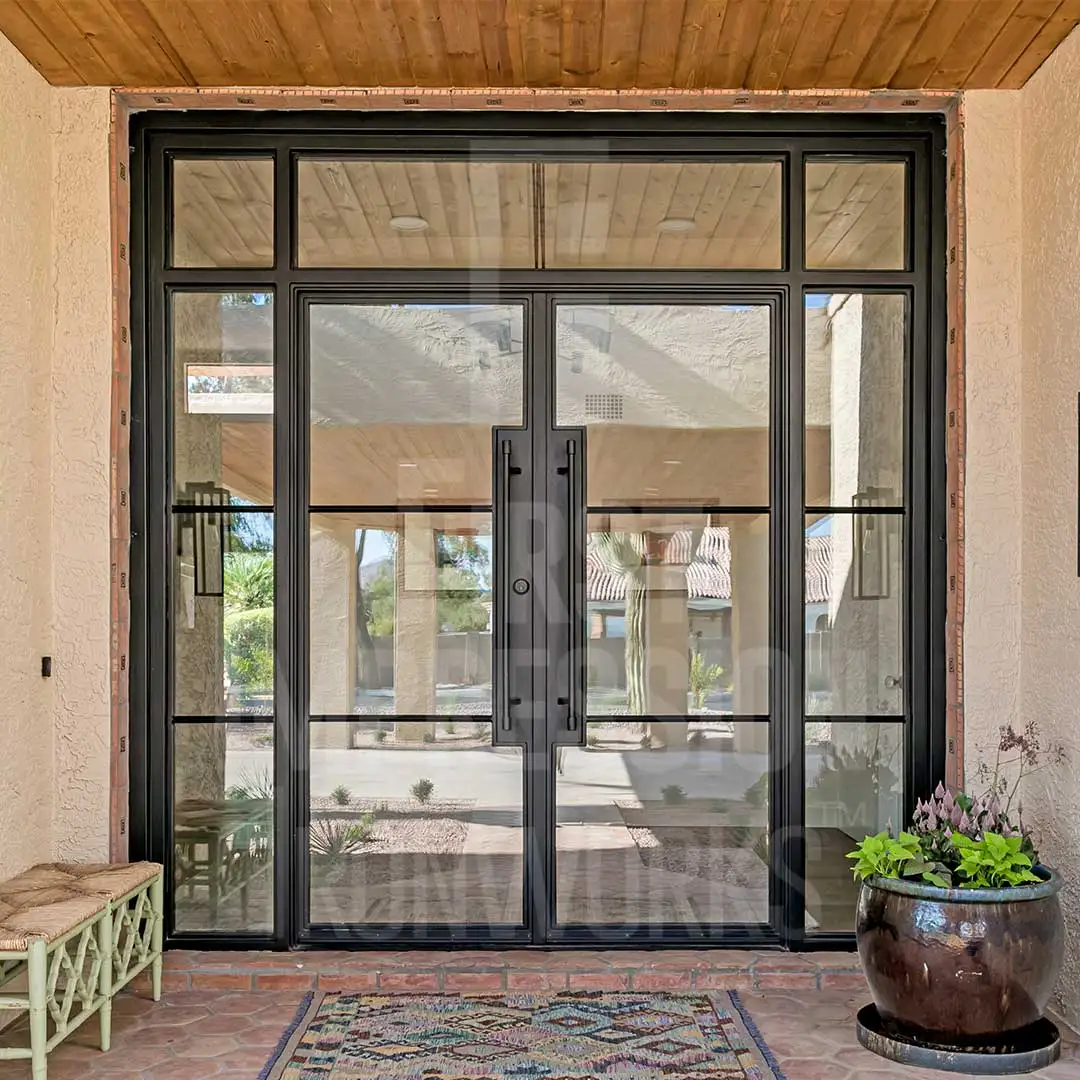 Стальные входные двери в стиле Crittall стеклянные и окна