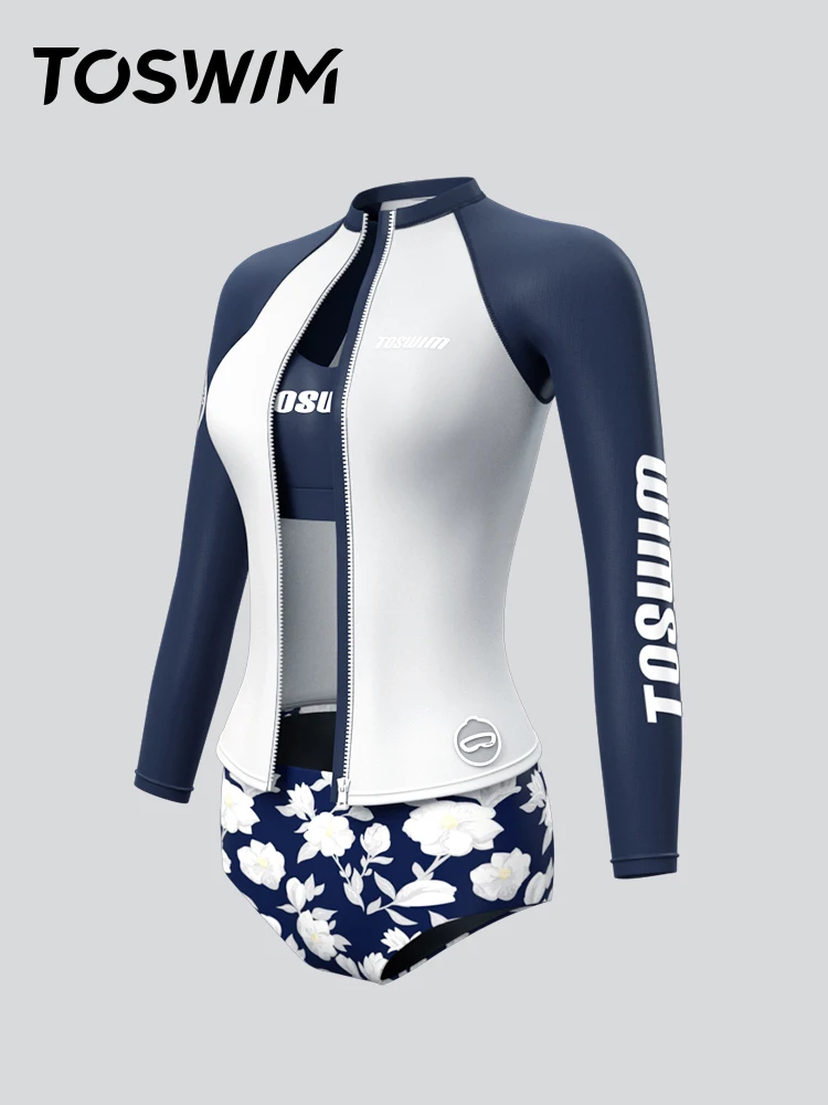 2022 new three-piece printed bathing suit Amazon sexy swimsuit women 3 pieces swimwear set