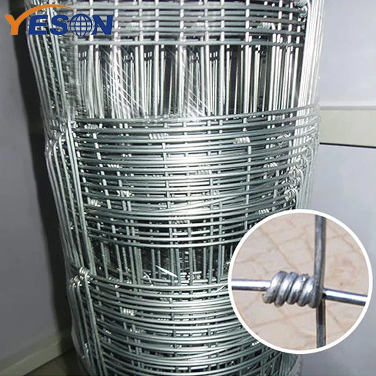 Grassland Filed Cattle Horse Cow Animal Farm Wire Mesh Fence with Y T Post