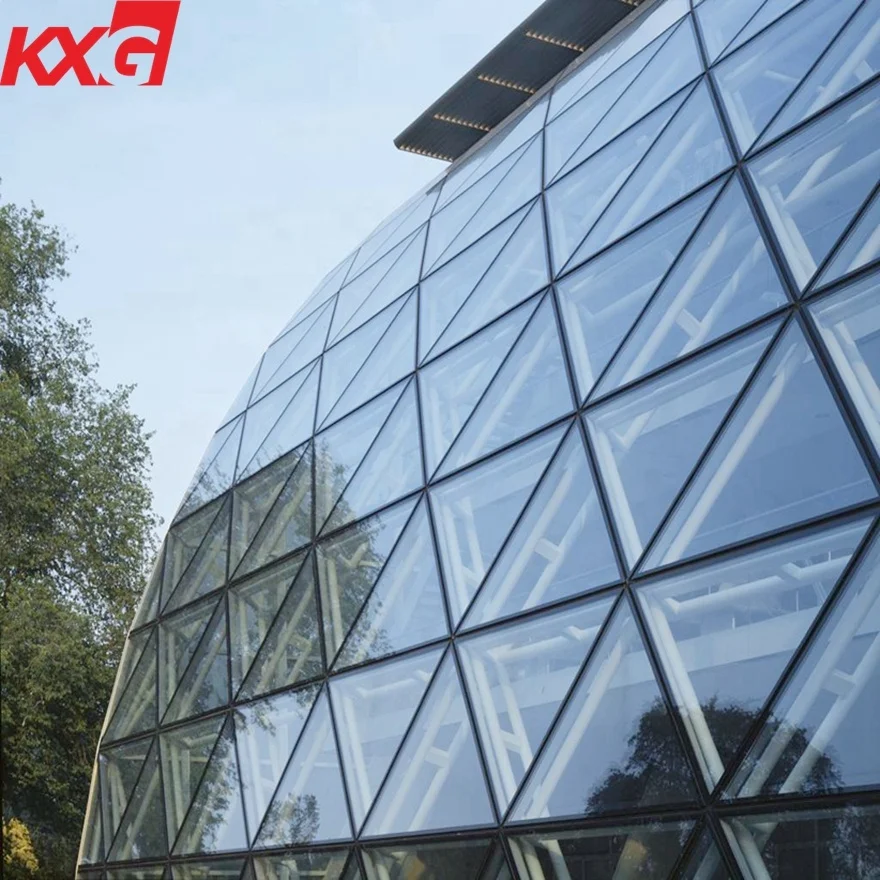 China High Quality Glass Factory Reflective Energy Efficient Glass for Greenhouse Building Glass