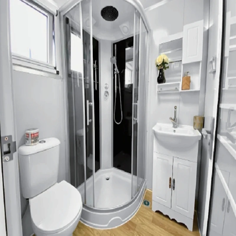 40ft Luxury Mobile Villa Australia 3 Bedroom Prefabricated Portable Tiny Home Foldable Expandable Steel Container Living House