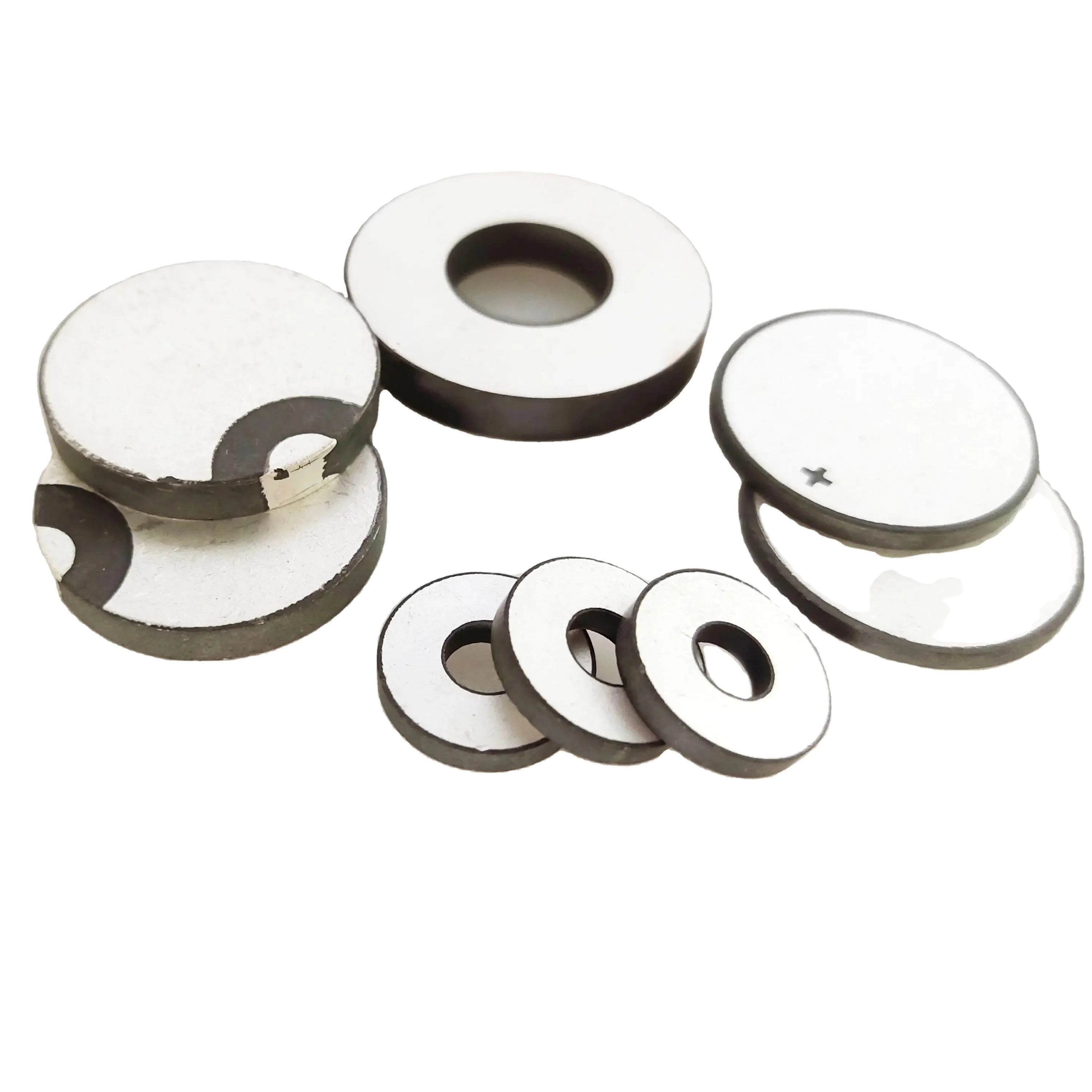 LDT Ultrasonic PZT4/5/8 Ceramic Sheet Piezoelectric round Ring Rectangular Fetal Core Vibrator Energy Exchange Sheet Sensors