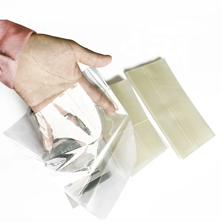  Custom clear large size pre-cut supporting print heat wrap shrink bands for