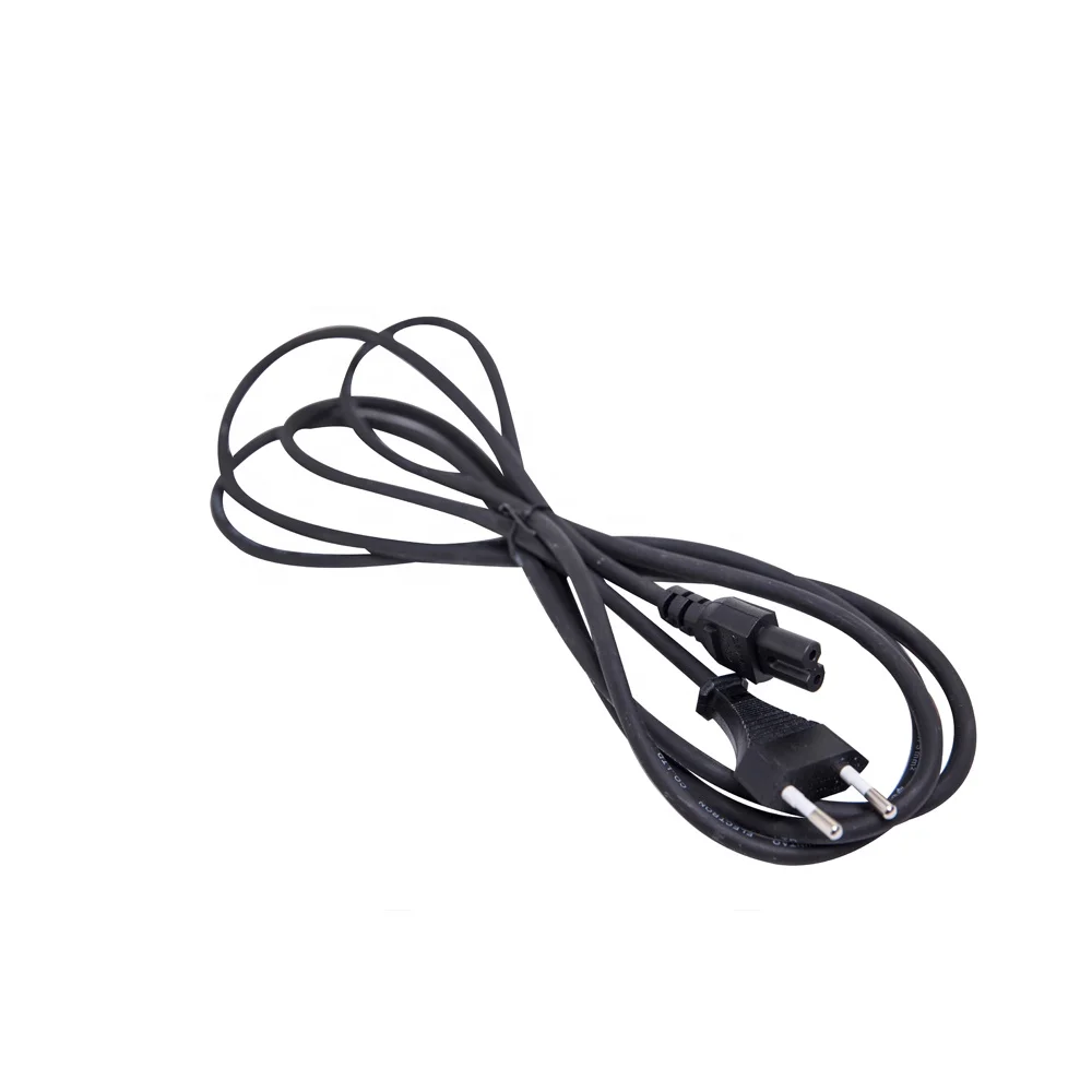 2020 POWER CORDS  2 PIN PLUG POWER CORD With 2 WIRES EU VDE APPROVED