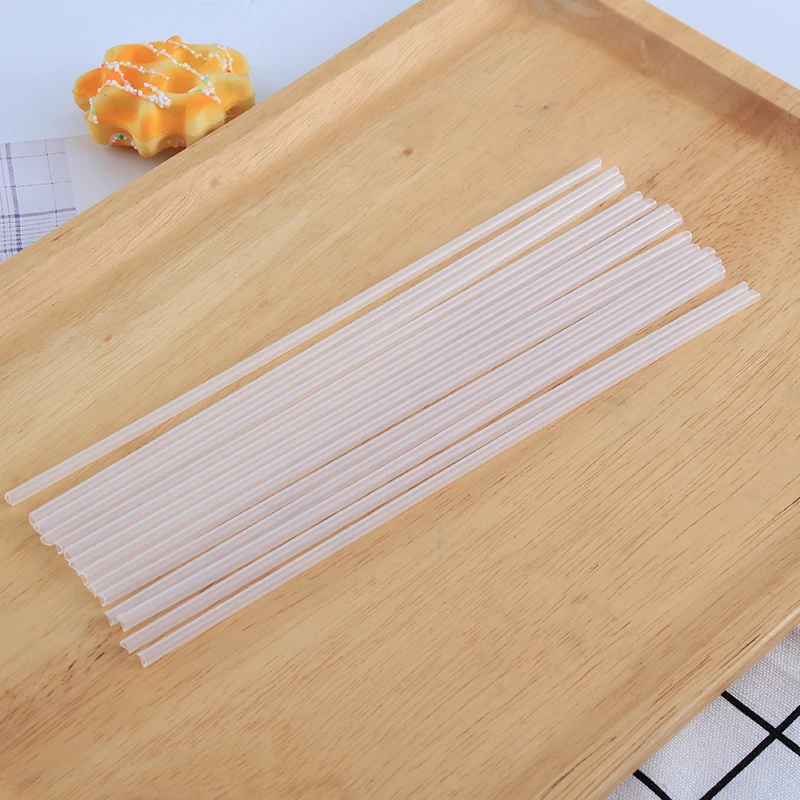 
PE Pump head straw emulsion pump pipette plastic PE transparent tube Daily cosmetic spray pump straws plastic pipe 