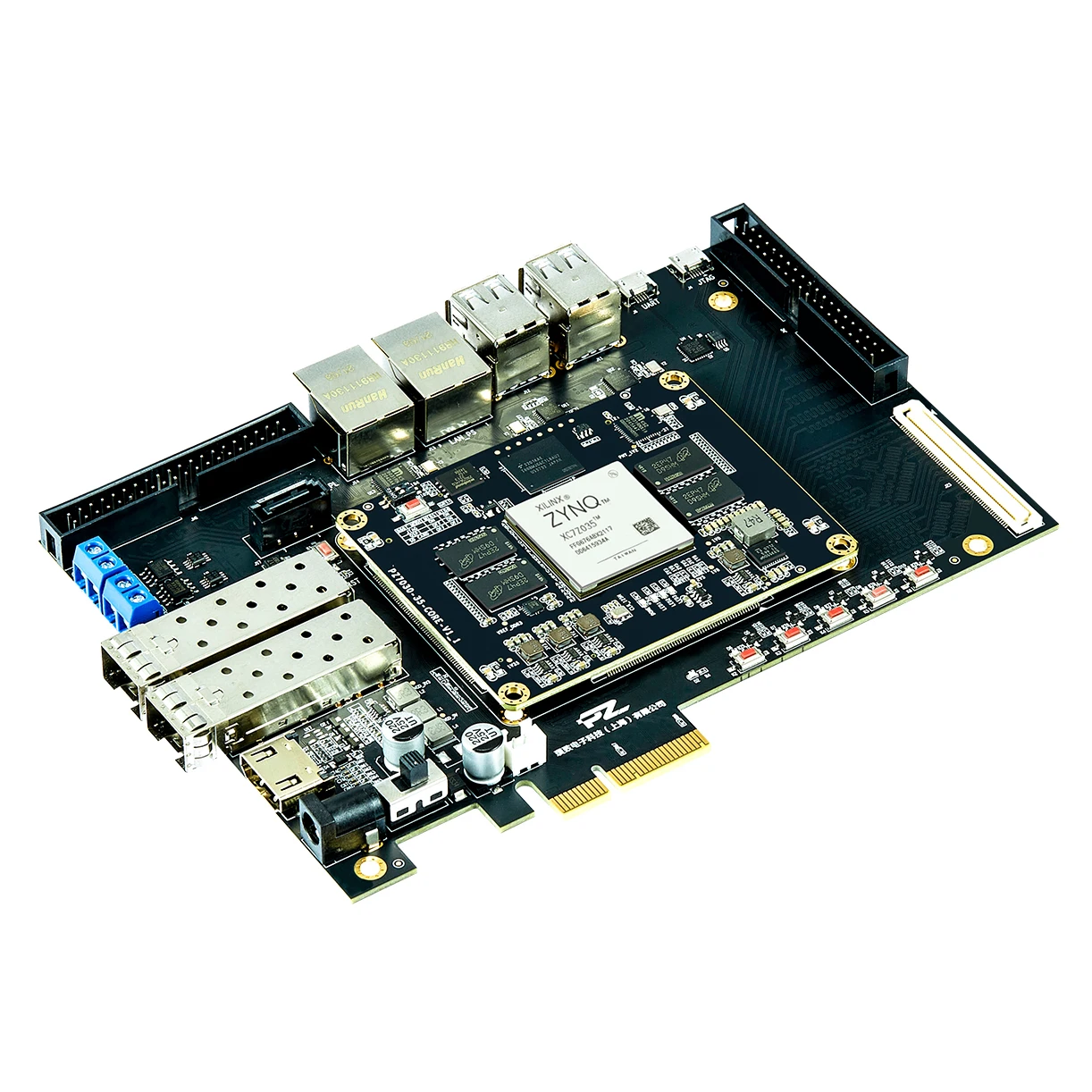 PUZHI 7030 (676I) карта: Xilinx SoC ZYNQ 7000 XC7Z030 FPGA макетная плата In-line Gigabit Ethernet SFP USB 2