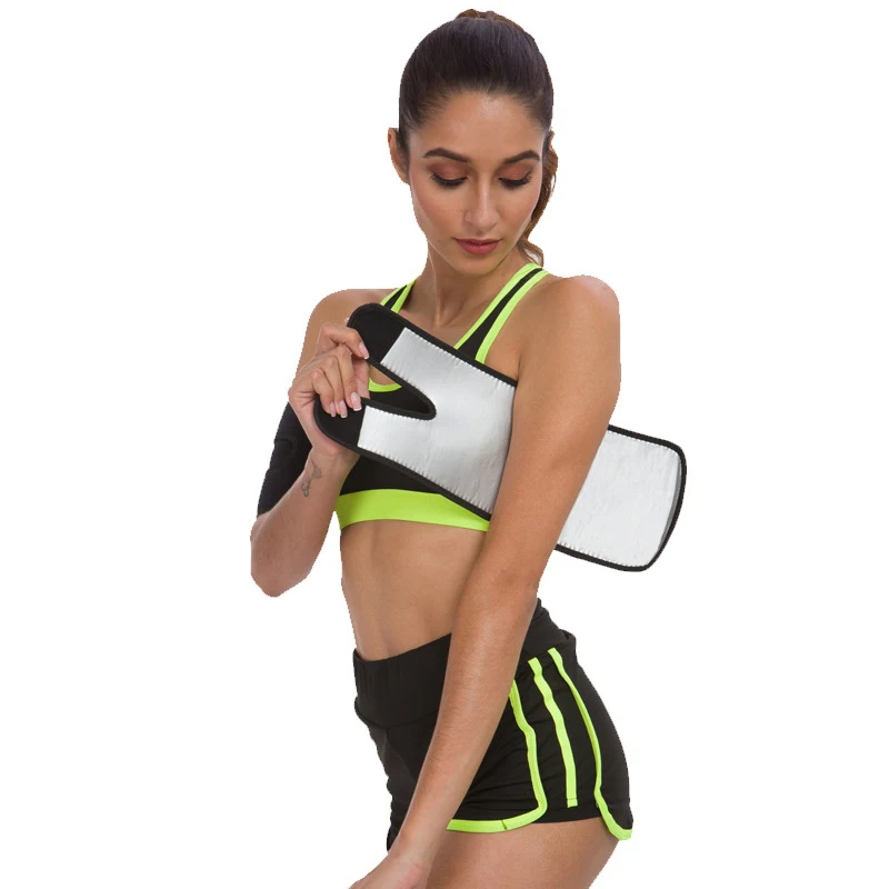 OEM adjustable neoprene sbr elasticity yoga basketball sport elbow arm wrap strap sweatband brace support for outdoor exercise