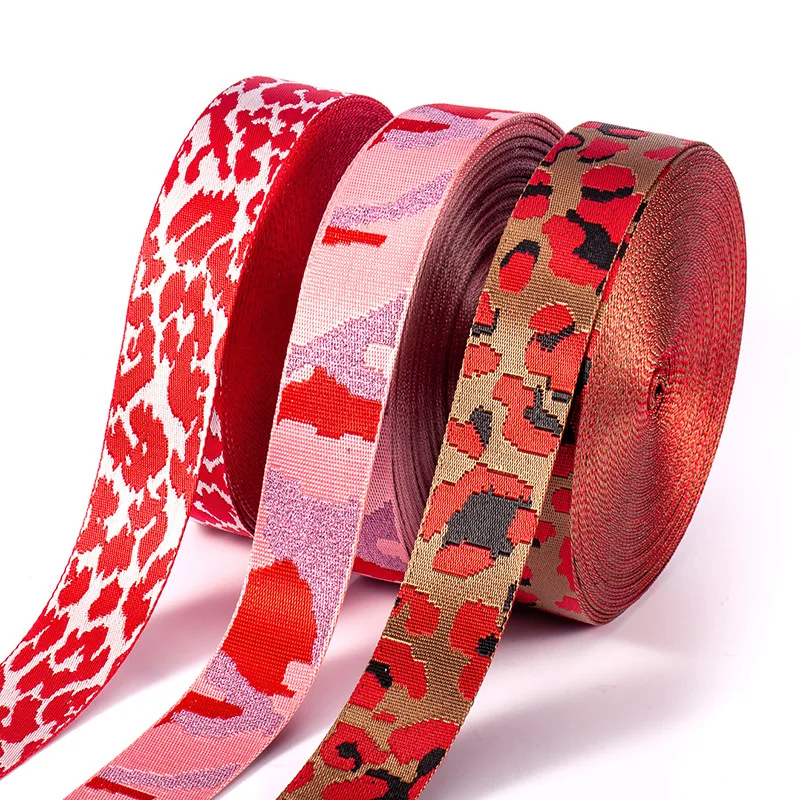 Фабрика нейлоновых тканых лямок на заказ тканые лямки 50 мм жаккардовые для