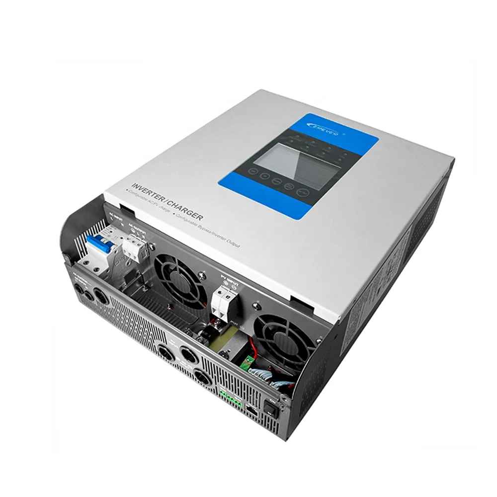 UP3000-M6322 EPEVER UPower Инвертор солнечной энергии 3 кВт 24 В автономный солнечный инвертор Гибридный с контроллером солнечного заряда 60A 220 MPPT