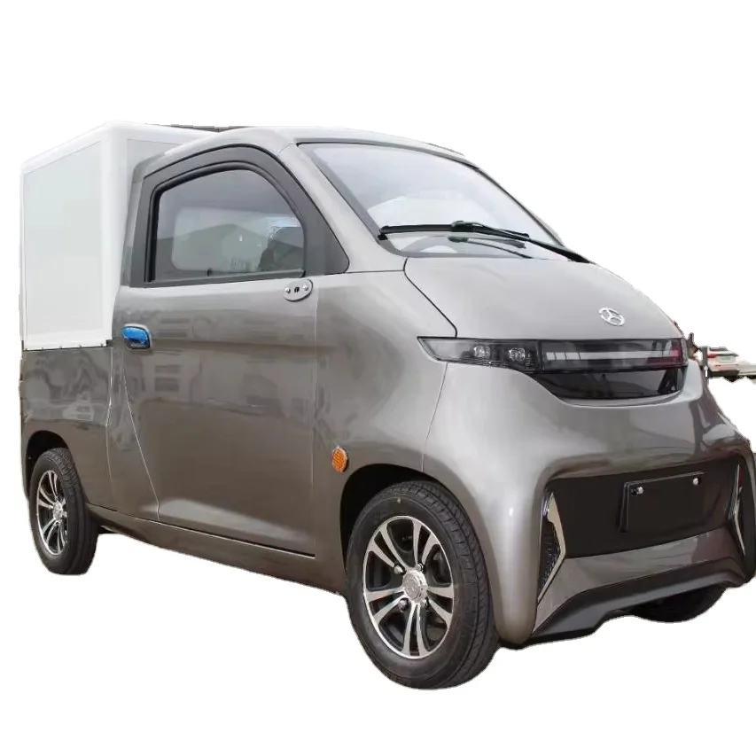 EEC approval delivery van with 60km/h max distance 200 km electric delivery car mini cargo
