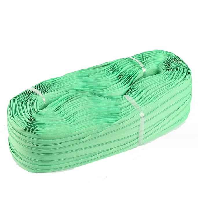 Wholesale zipper by the yard long chain nylon coil zippers for sale