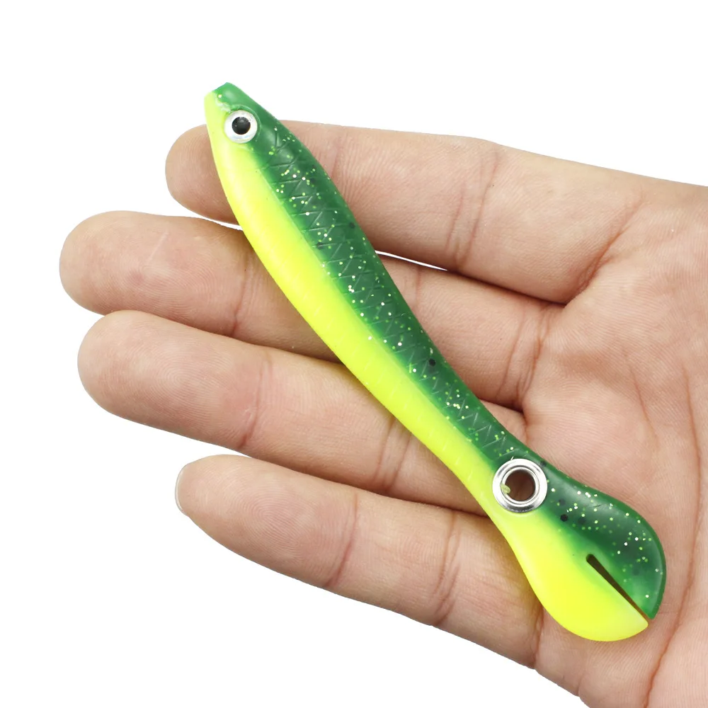 Simulation Wholesale 10cm 6g Small Loach Artificial Worm Lures Soft Plastic Fishing Lure Baits Soft Lure