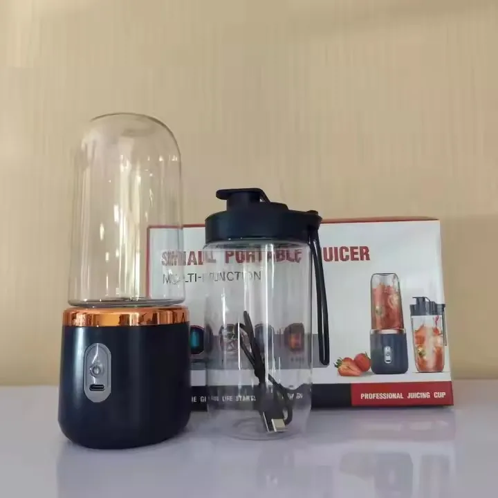Rechargeable  mixer 6 blades juice plastic electric juicer cup portable blenders portable  juicer blender usb mini Juicer