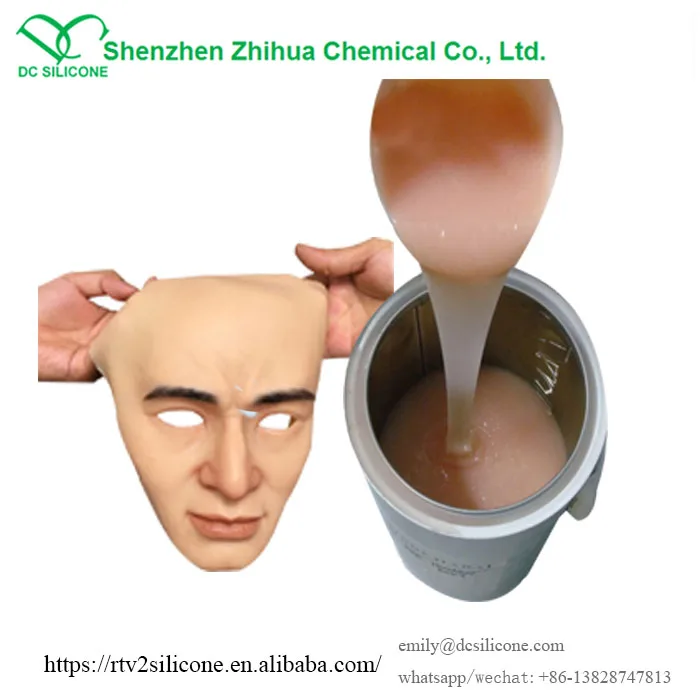 flesh tone platinum food grade silicone rubber for life casting rtv2 silicone for silicone sextoy