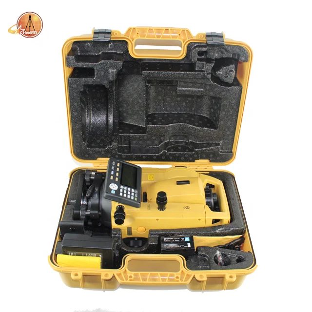 Высокое качество Topcon GTS - 1002 полная станция призматический шест с 5000 м одной