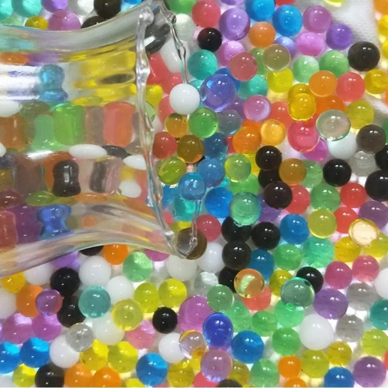 2.5-3.0mm magic gift crystal mud for flower gel water beads for plants