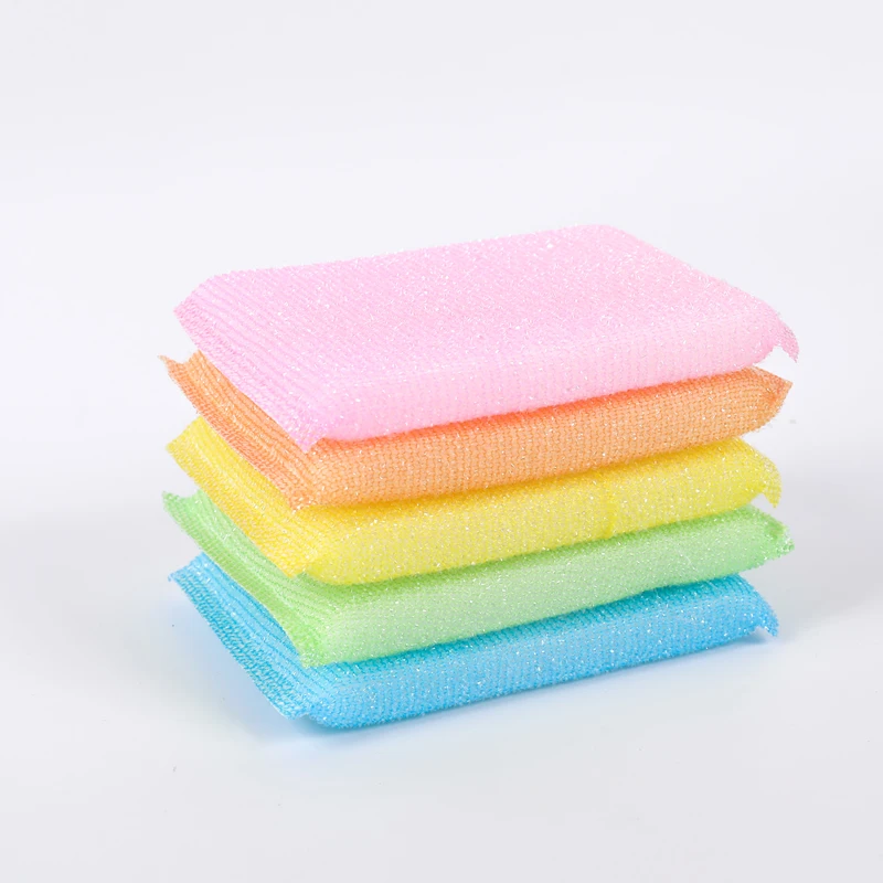 Новые популярные товары красочные кухонные чистящие экологически чистые губчатые прокладки