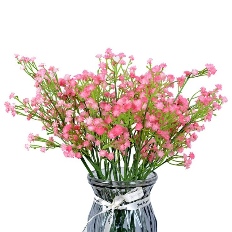 Wholesale Preserved Babys Breath Artificial Flowers Natural Real Touch PU Artificial Gypsophila Flower For Home Wedding Decor