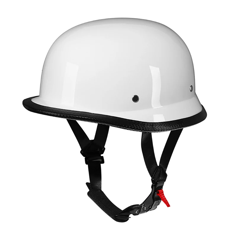 S M L XL XXL German Novelty helmet vintage style open face half helmet retro classic Motorbike motorcycle Helmet DOT