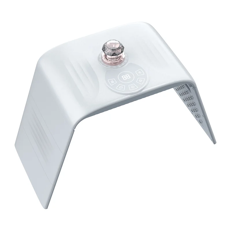 2024 Wholesale 7 Color LED Mask Photon LED Light Therapy Skin Rejuvenation Device with Moisturizing Spray