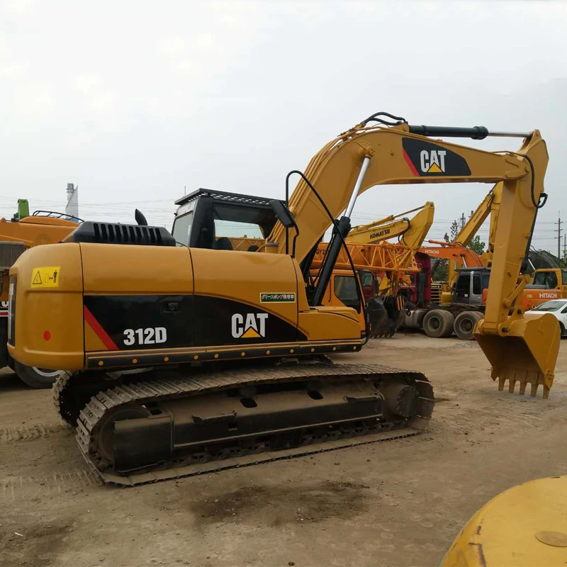 Высококачественный б/у экскаватор CAT 312D 12 тонн