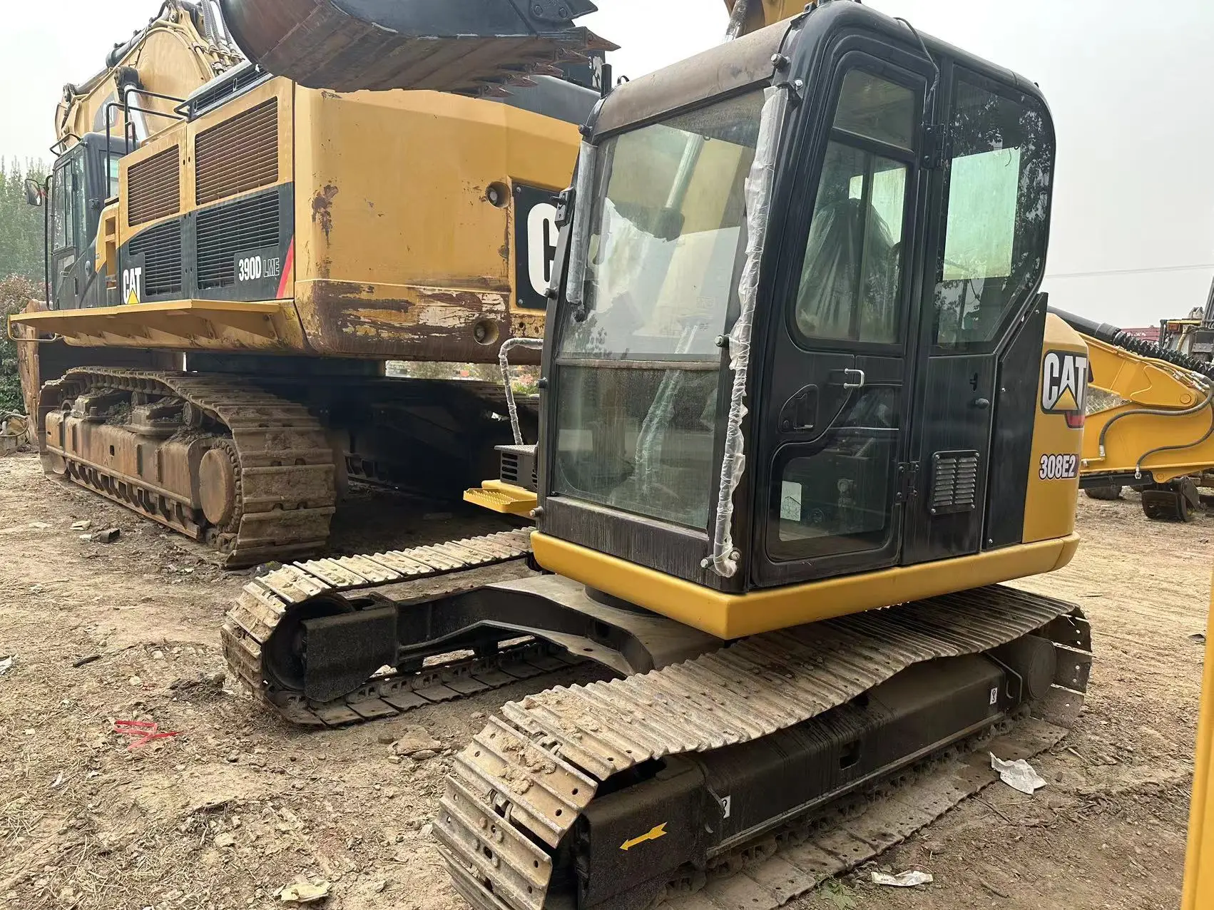 Следующее поколение Cat306e2 мини-гидравлический экскаватор 6 тонн Рабочий вес с компонентами сердечника двигателя Cat б/у экскаваторы