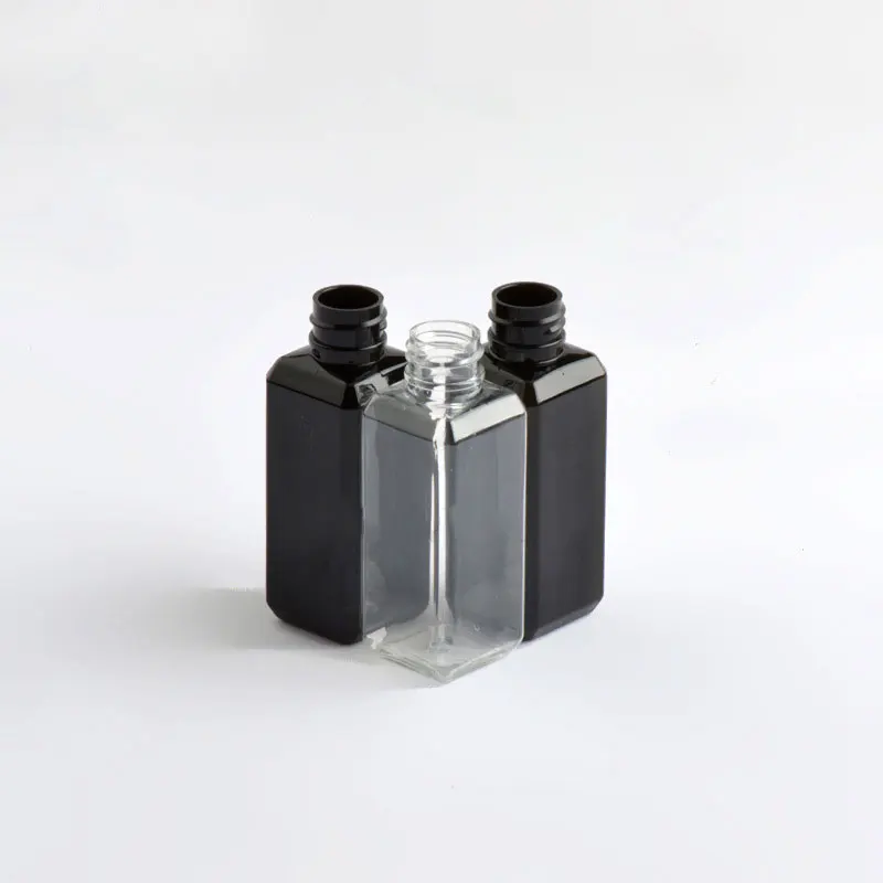 PET Plastic Bottle 500ml Trigger Spray Fine Mist Toner Cosmetic Packaging 4oz/120ml 8oz/250ml Square Shampoo Packaging Disc Top