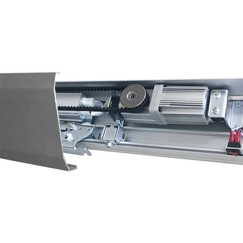 110-240V auto sliding door opener operator with track and cover