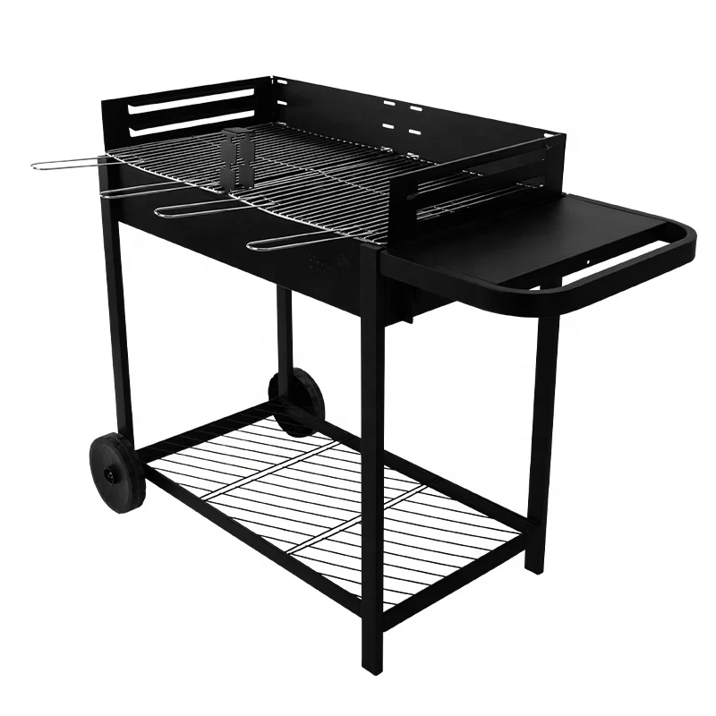 Luxury Portable large outdoor barbecue grill charcoal bbq grills for patio garden backyard party
