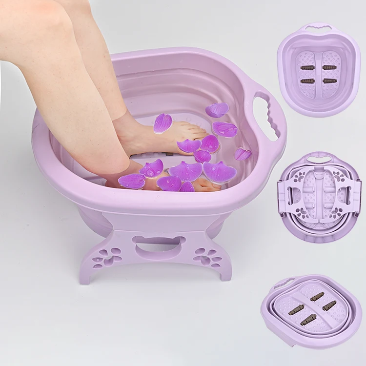 Портативный складной массажер для ног KIKI NEWGAIN, массажер для ног