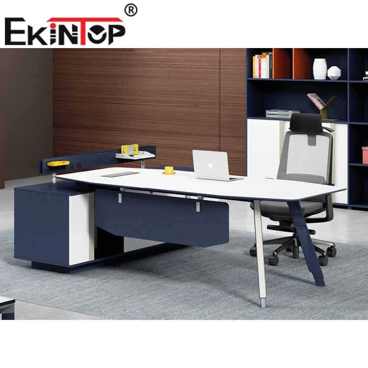 2016 simple modern office furniture metal frame 4 seater conference table design