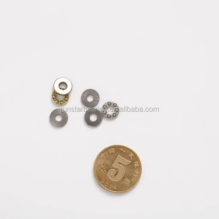 ISO9001:2015 MANUFACTURER F3-8M 3*8*3.5MM   THRUST BALL BEARING