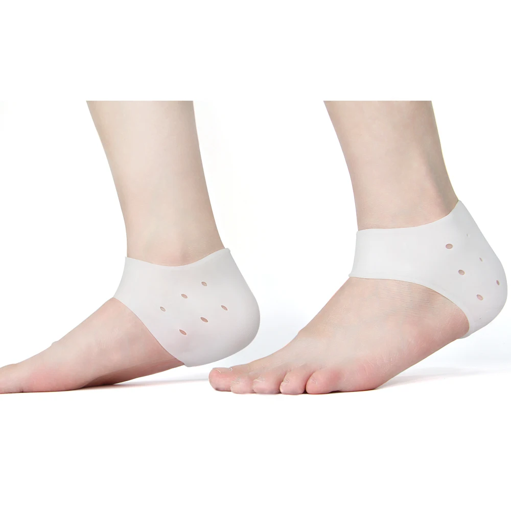 Удобная силиконовая гелевая Подушка для пятки защитная подушка обуви ухода за ногами