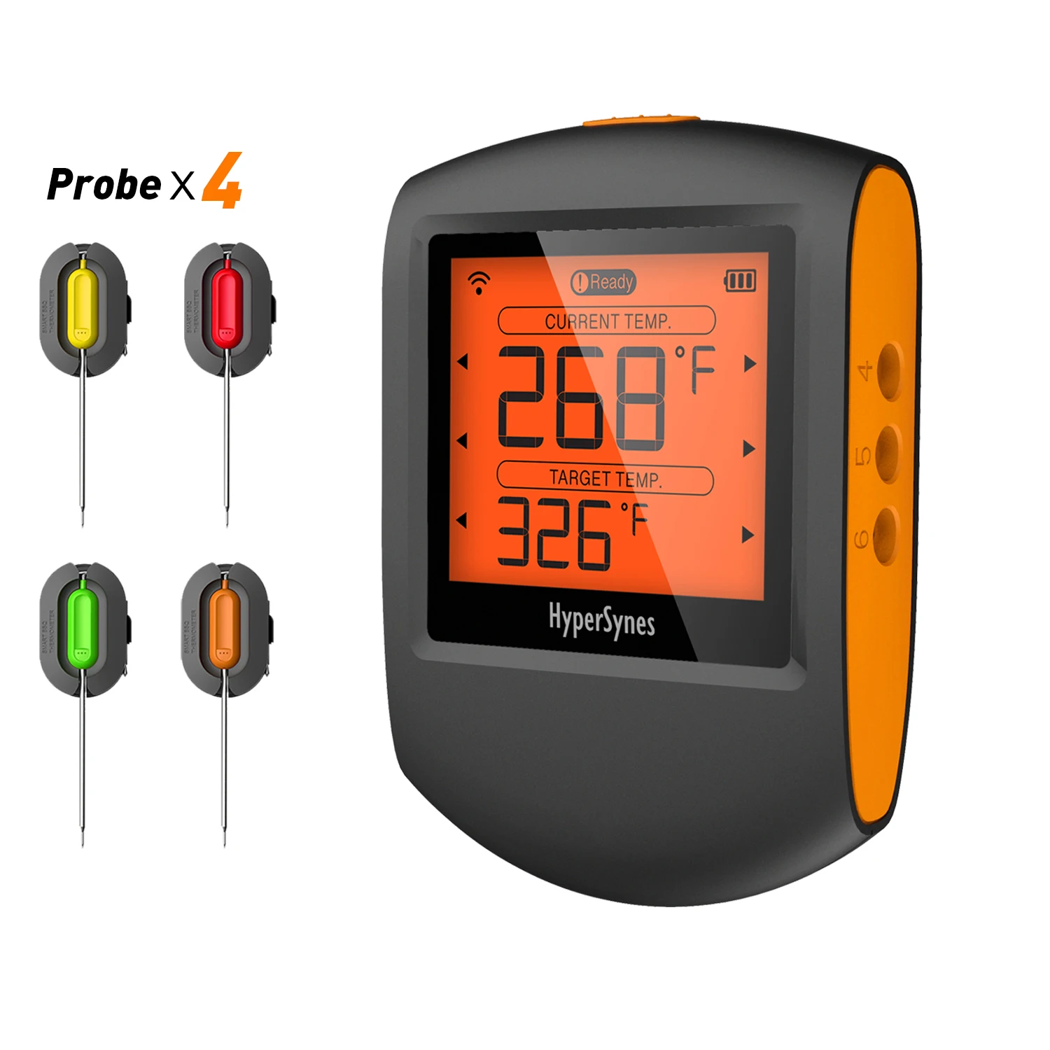 Hypersynes Wireless Bluetooth Electronic Grill Meat Oven Smoker Thermometer PRO-08