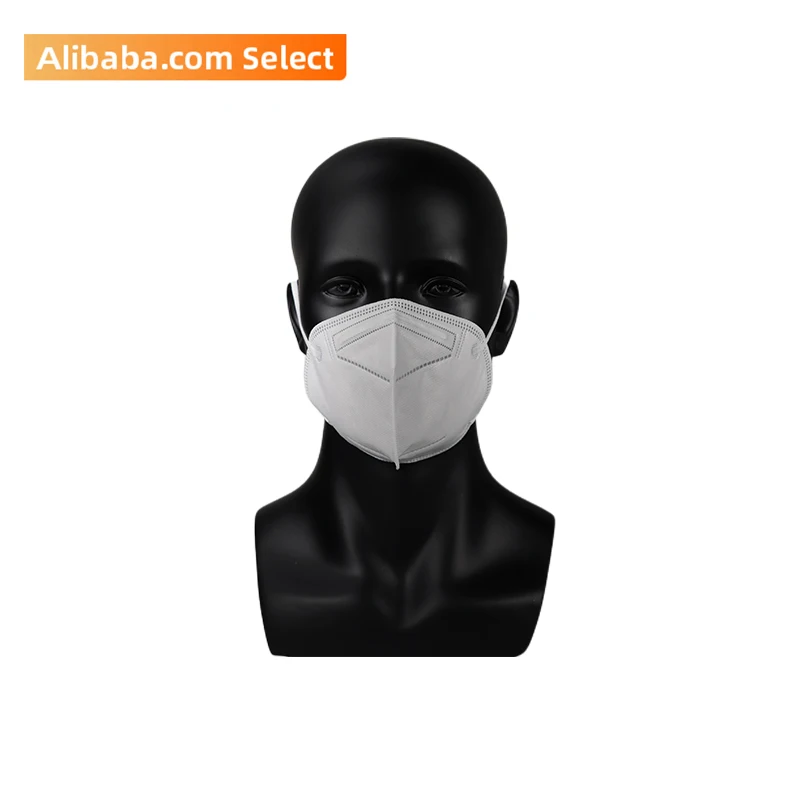 Белый одноразовый дышащий Удобный респиратор KN95 для частиц, оптовая продажа, маска для защиты