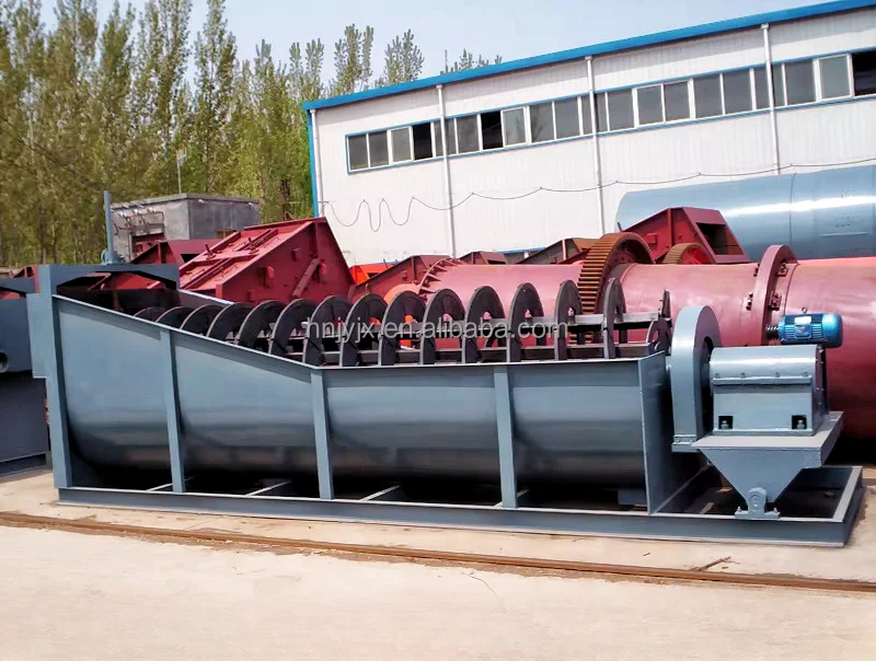 Hot Sale Mineral Equipment Gold Mining Separation Machine Spiral Classifier For Ore Processing Plant Classifying Copper Silver