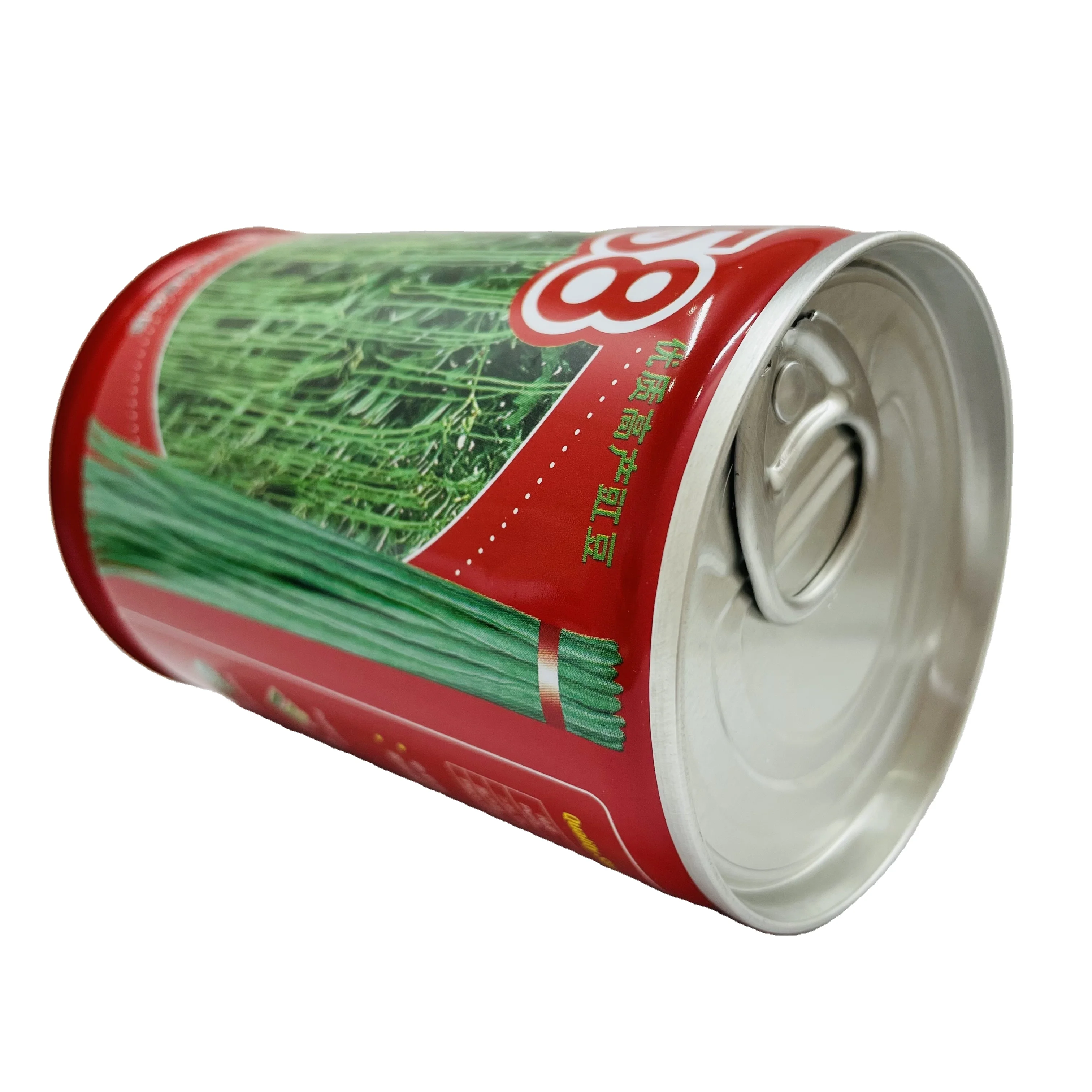 2021 Custom Round Shape Descorative Empty Metal Box Tin Cans For Food Packaging