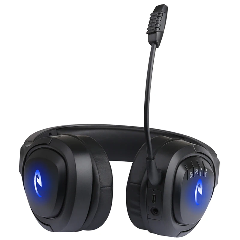 
Best Seller OEM Brand Wireless BT Headset Gaming with Microphone PC Wireless Microphone Gaming Headset for PS4 