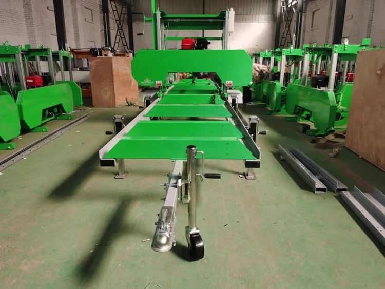 Metal Cutting Band Wood Portable Saw Mill Machine Sawmill Horizontal Wood Bandsaws