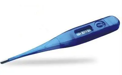 Low cost transparent body accurate fever read waterproof medical digital thermometer for home use