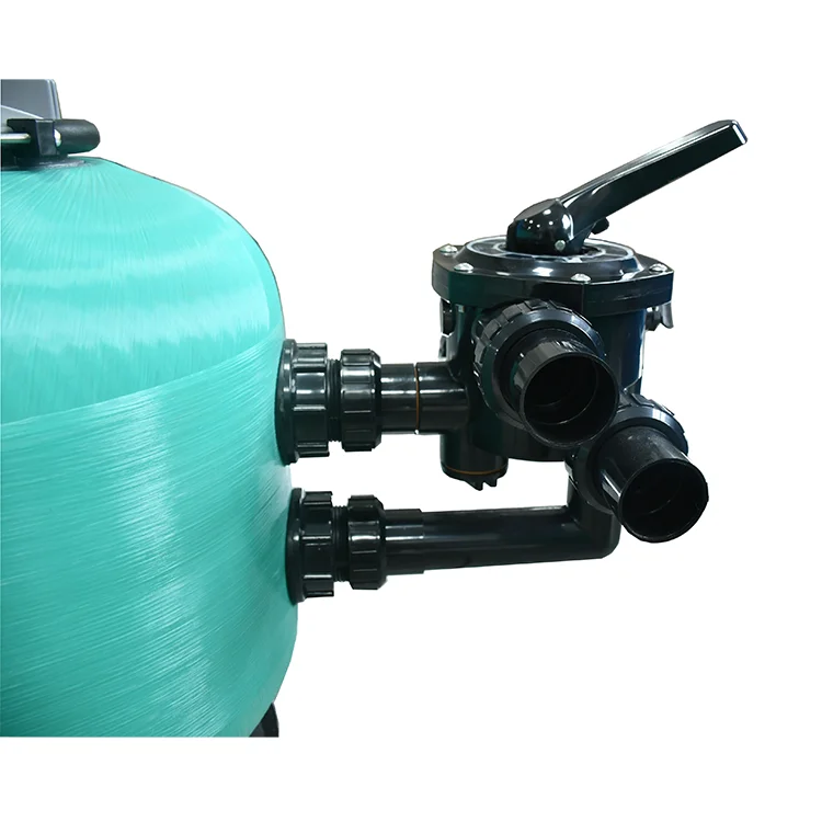 Factory supply filtration equipment  high quality sand filter fiberglass reinforced side mount filter for swimming pool