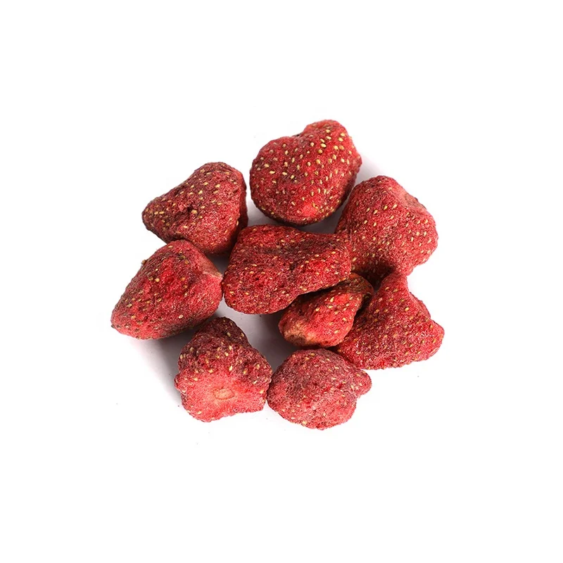  Горячая Распродажа FD фрукты здоровые продукты замороженная сухая клубника оптовая продажа