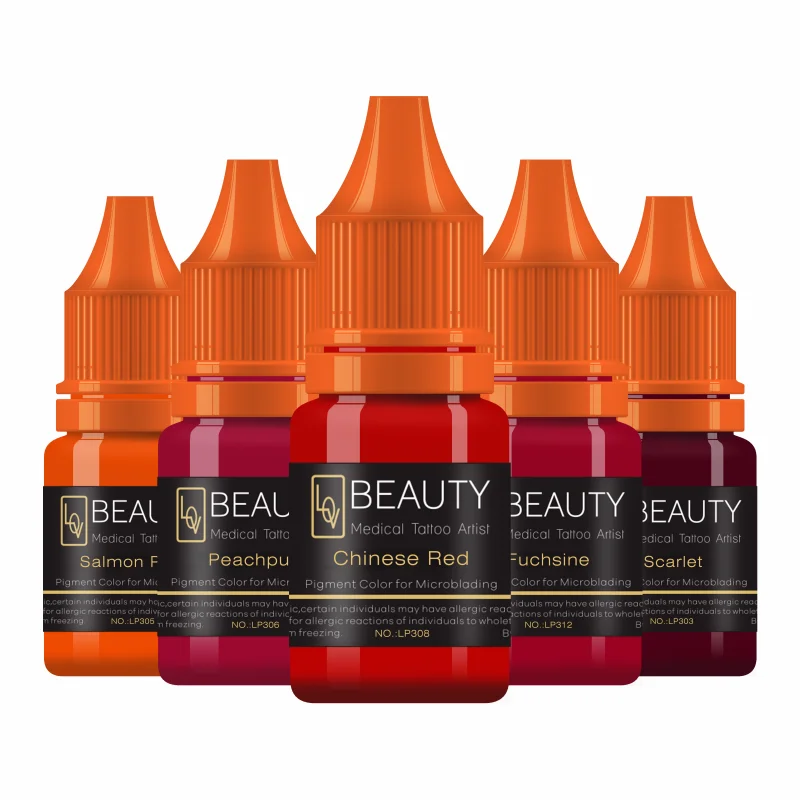 High Performance Tattoo Ink Pigment Permanent Makeup Microblading Pigment For Machine Use