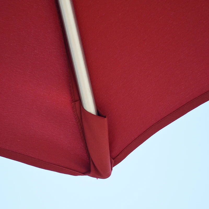 Restaurant Wedding Umbrellas Manufacturers Parasol Sun Shade LED Light Garden Outdoor Patio Umbrella aluminum patio umbrella