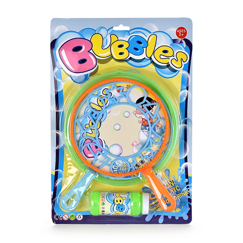 summer outdoor toy party favors blowing big bubble wands for kids