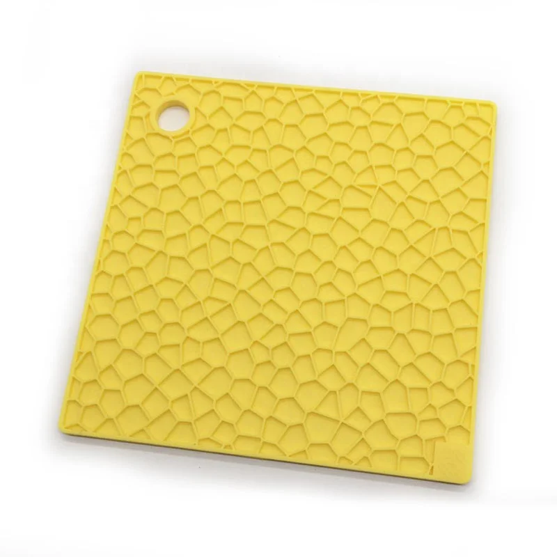 Non-slip Silicone Honeycomb Heat Insulation Pad Hot Pot Holders Heat Resistant mats