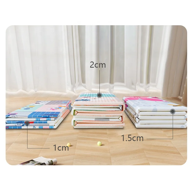 FAIRNESS Custom Waterproof babies crawl fold Xpe foam large baby play mat for baby child