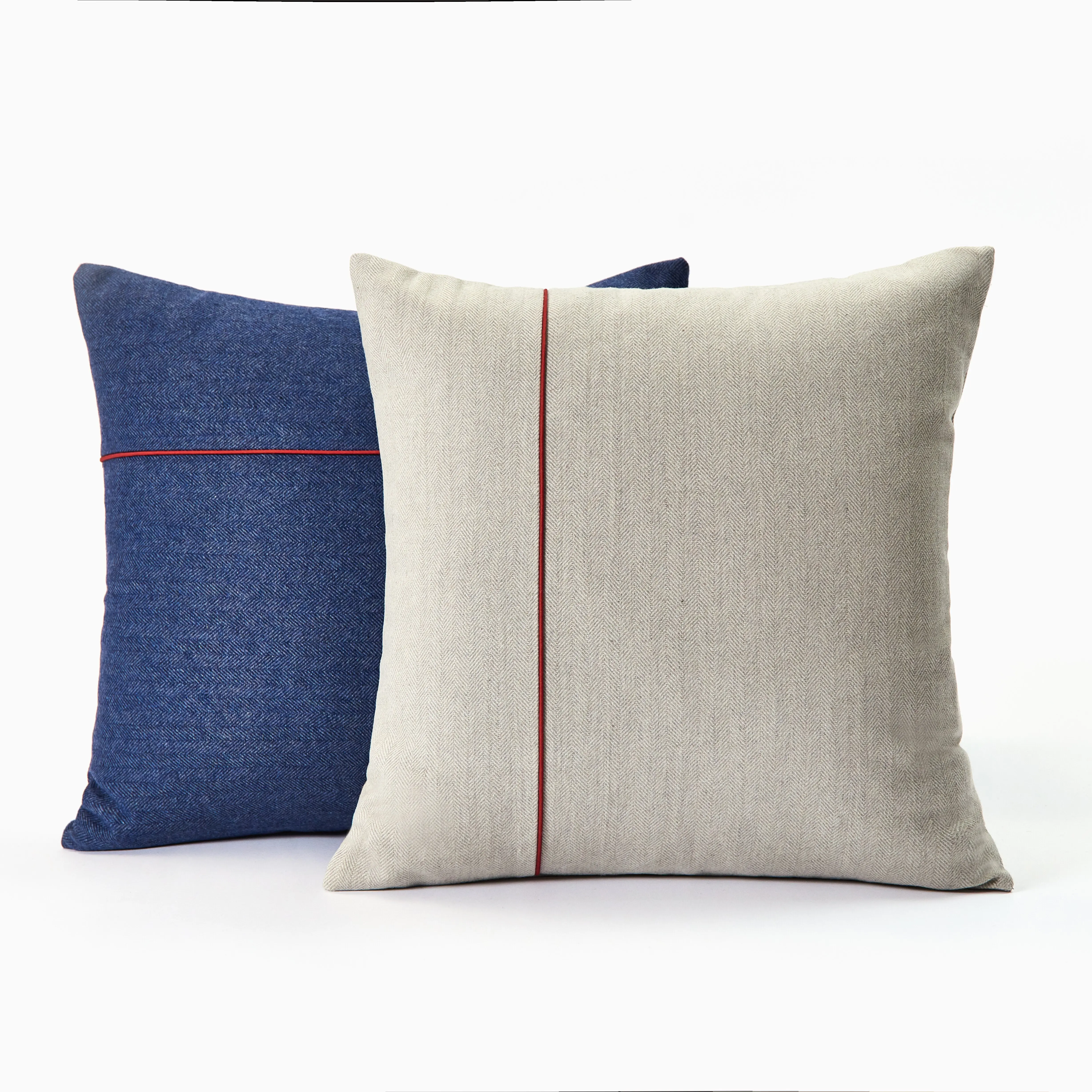 Superior Comfort Herringbone 50%Wool 50%Polyester Wool Upholstery Fabric for Sofa Couch Panel Curtain Pillow